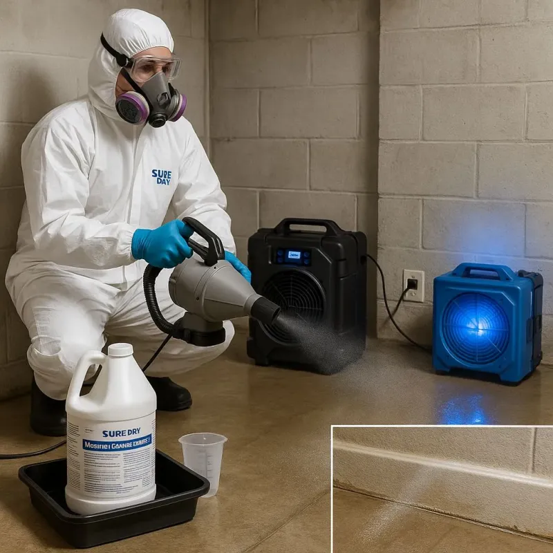 Sanitization and Odor Removal process in Glynn County, GA