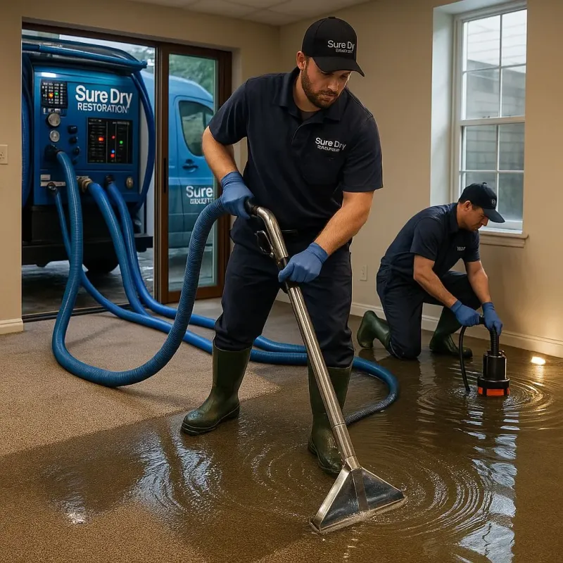 Water Extraction and Removal process in Glynn County, GA
